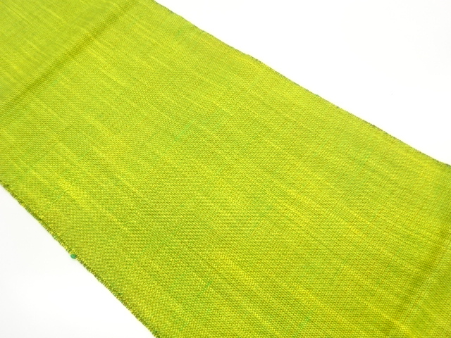 JAPANESE NAGOYA OBI / MAWATA TSUMUGI / WEAVE PATTERN